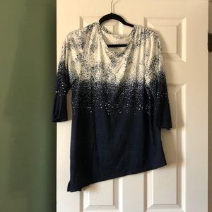 Halston Printed Shirt